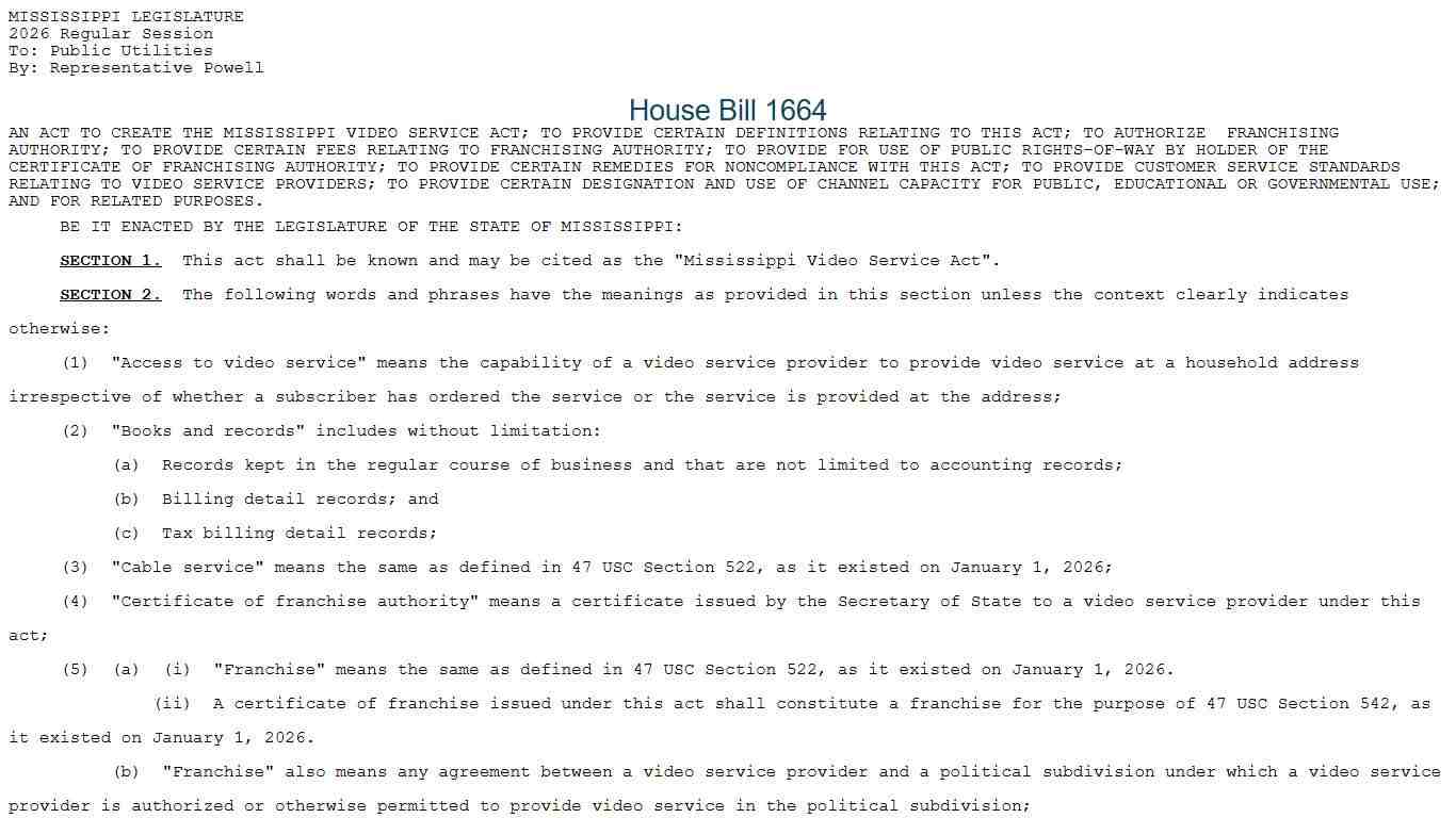HB1664 (As Introduced) - 2026 Regular Session
