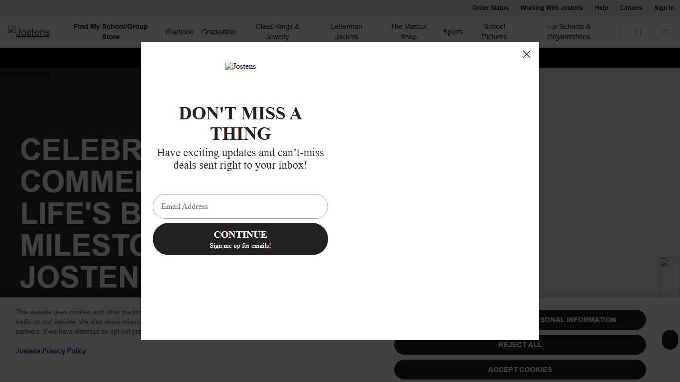 Jostens Celebrate & Commemorate Life's Big Milestones